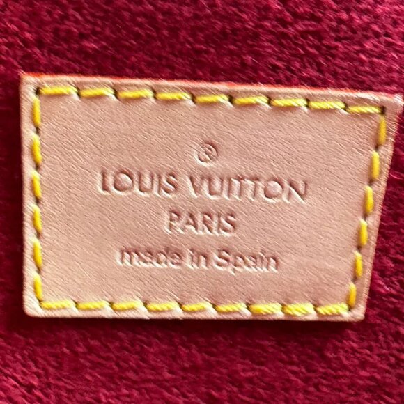 Auth LOUIS VUITTON Monogram Mizi Handbag Brown M40058 - z4054 - Picture 12 of 13